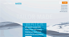 Desktop Screenshot of hatenboer-water.com